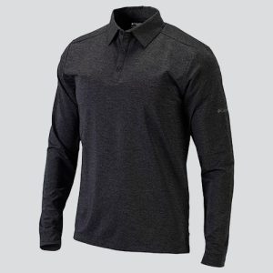 Adult Omni-Wick™ Pin High Long Sleeve Polo